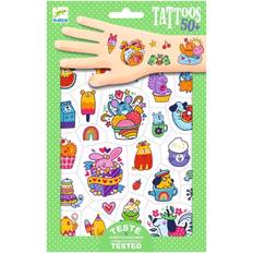 Plastic Stickers Djeco Sweet Mini