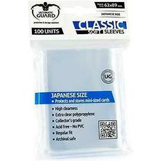 Yugioh Ultimate Guard Ultimate Guard Classic Soft sleeves (lommer) Japanese Size (Yugioh størrelse) transparent (clear/gennemsigtig) (100 lommer)