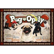 Toys Late for the Sky Pug-Opoly Multi Multi