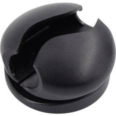 TRU Components Kabelholder Selvklæbende 93013c1206 Bundt-Ø-område 8 mm (max) Sort 5 stk