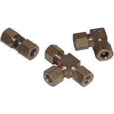 IGT Union t-stykke messing til 8mm rør