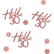 Ginger Ray Pöytäkoriste Numero Hello 30
