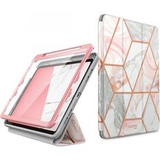 Supcase i-Blason Cosmo Series for iPad Air 4 10.9 Case (2020) Full-Body Trifold with Built-in Screen Protector Protective Smart Cover with Auto Sleep/Wake & Pencil Holder (Marble)