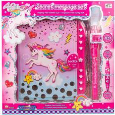 VN Toys 4-Girlz, dagbog m/ kodelås og magisk pen