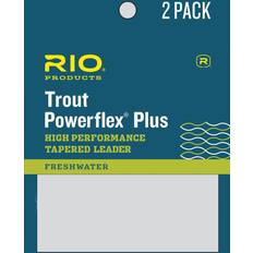 Fiskegrej RIO Powerflex plus Forfang 9 Fod 2-pak 9FT 0x 0,28mm/8,2KG
