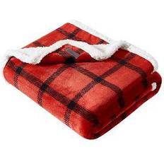 Checkered Blankets Eddie Bauer Bunkhouse Blankets Red (152.4x127)