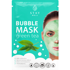 Cure del viso Stay Well Deep Cleansing Bubble Mask Green Tea Maschere 20 g Unisex