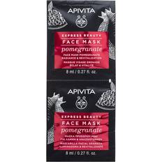 Senza Parabeni Maschere Viso Apivita Express Beauty Pomegranate 2 x 8 ml