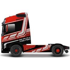 Actros BBurago Street Fire, Actros Gigaspace, 1:43, rød