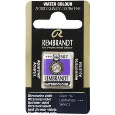 akvarelfarve half pan – Ultramarine Violet 507