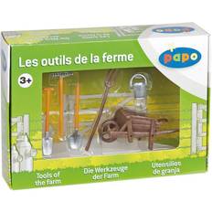 Plastique Accessoires pour Ensembles de Jeu Papo Trillebør m. Tilbehør 6 Dele OneSize Legetøj