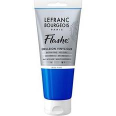 Lefranc & Bourgeois "FLASHE ACRYLIC 80ML TUBE FLUORESCENT BLUE"