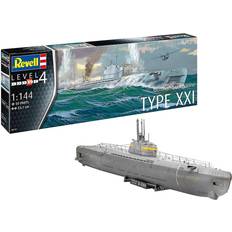 Modeller & byggesett Revell German Submarine Type XXI 05177