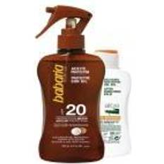 LSF After Sun Babaria Aceite Protector Coco Spf20 Proteccion Media 200ml After Sun Aloe 100ml