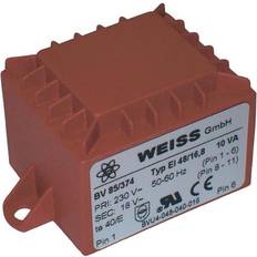 Weiss Elektrotechnik 85/371 Printtransformator 1 x 230 V 1 x 9 V/AC 10 VA 1111 mA
