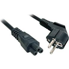 Câble de connexion Câbles Électriques Lindy Câble d'alimentation IEC 60320 C5 pour Europlug (M) 5 m noir