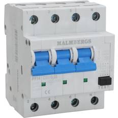 Kombirelæ Malmbergs Kombirelæ 20A 30mA 6kA