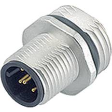 09-3431-77-04 Sensor- /aktor-stikforbinder til indbygning M12 Stik, lige Pol-tal (RJ) 4 1 stk