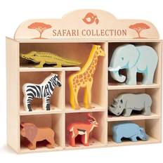 Tender Leaf Animal Shelf Safari Set of 8