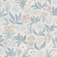 Sandberg Wallpaper Tapeter Sandberg Wallpaper Huset i solen folklore blue S10159