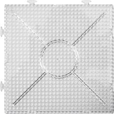 Nabbi Hobbyartikler Nabbi Perleplade, stor samlekvadrat, str. 15x15 cm, transparent, 2 stk. 1 pk