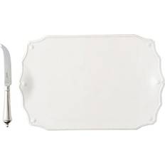 Adapté au four Couverts Juliska Berry & Thread Serving Board with Couteau 2pcs