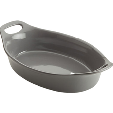 Gray Baking Tins Rachael Ray Ceramics Oval Baking Tin 14.25 "