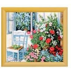 Luca-S Broderikit Billede Blomsteroase