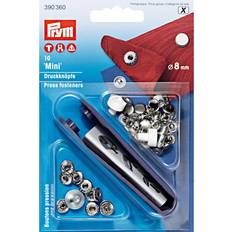 Prym Snap Fasteners 390360 Silver 8 mm