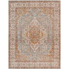 Amer Rugs Ellington Blue, Orange 90x114"