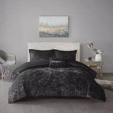 Polyester Duvet Covers Intelligent Design Isabel Duvet Cover Black (264.16x228.6)