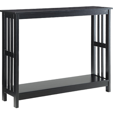 Console table with shelf Convenience Concepts Mission Console Table 11.8x39.5"