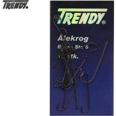 Trendy ålekroge brun 8 18 stk