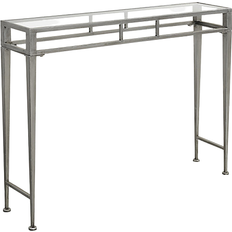 Silver Console Tables Convenience Concepts Julia Console Table 9x42"