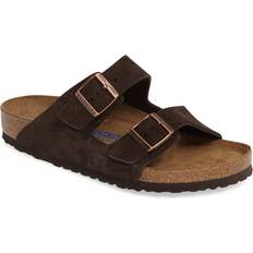 51 ½ - Unisex Sandaler Birkenstock Arizona Soft Footbed - Mocha Suede