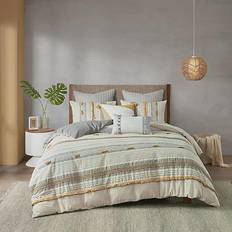 Ink+ivy Cody Duvet Cover Gray, Yellow (233.68x223.52cm)