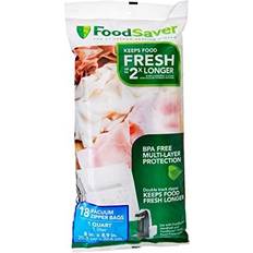Plastic Bags & Foil FoodSaver Zipper Vacuum Bag 18pcs