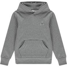 Boys nike hoodie Nike Air Jordan Fleece Hoodie Junior Boys - Carbon Heather (G715G048)