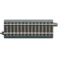 H0 geoLINE (med ballast) 61119 Frakoblingsspor 100 mm 1 stk