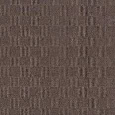 Carpets & Rugs Foss Floors Crochet Carpet Tiles 15-Pack Brown 24x24"