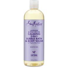 SheaMoisture Lavender & Wild Orchid Bubble Bath & Body Wash 473ml 473ml