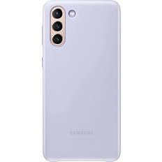 Samsung Carcasa Galaxy S21 Plus Compatible Qi Led Original Violeta