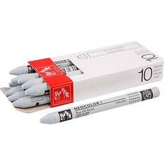 Creativ Company Caran d'Ache Neocolor I tykkelse 8 mm L: 10 cm light grey (003) lys grå 10stk