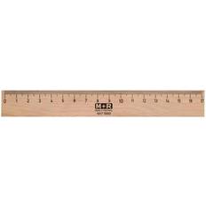 Kontorartikler M+R M R Lineal Træ 17 cm