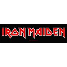 Iron Maiden Logo Unisex Rød Hvid