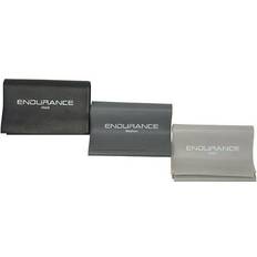 Endurance Latex strap 3 pcs set Grey, Unisex, Apparatuur, Trainingsapparatuur, Training, Grijs, ONESIZE