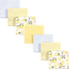 Babyfiltar på rea Hudson Flannel Receiving Blanket Lemons 7-pack