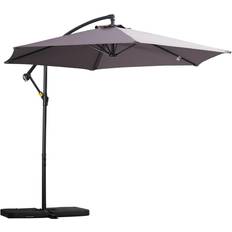 Red Parasols & Accessories OutSunny Banana Cantilever Umbrella 295cm