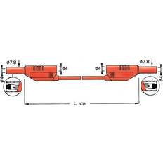 Elma Elartikler Elma Instruments Prøveledning 2611silikone100CM sort