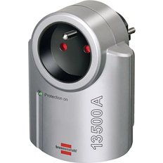 Brennenstuhl Primera-Line extension socket with surge protector 1 silver socket (1441070000)